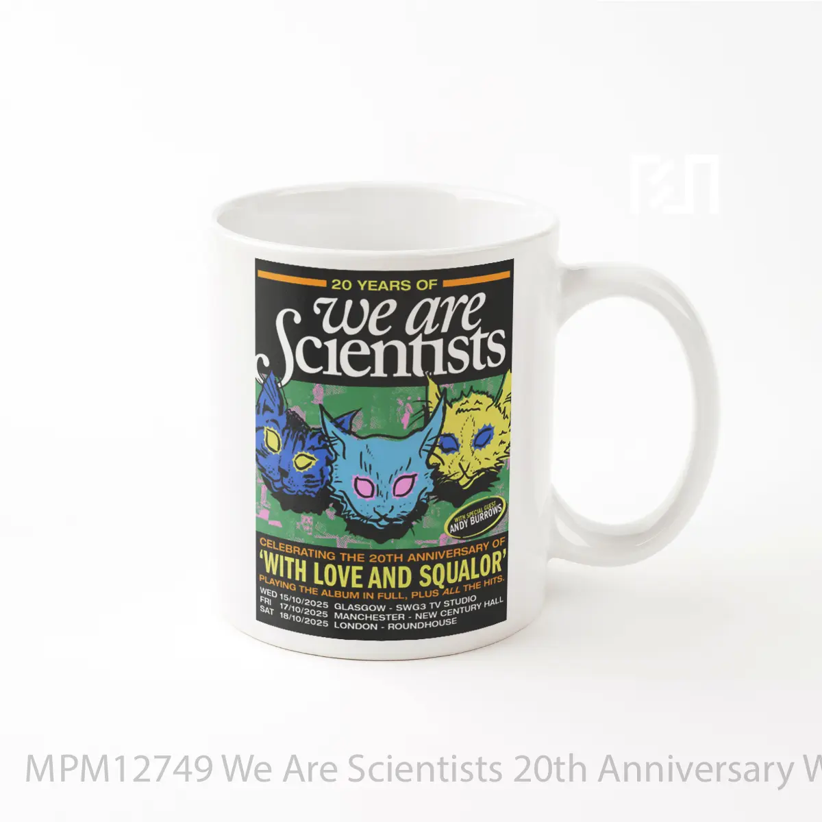 Mug We Are Scientists 20th Anniversary With Love Squ MPM12749