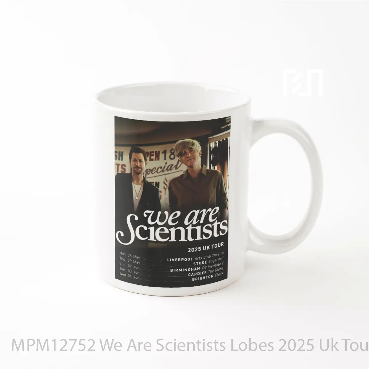 Mug We Are Scientists Lobes 2025 Uk Tour MPM12752