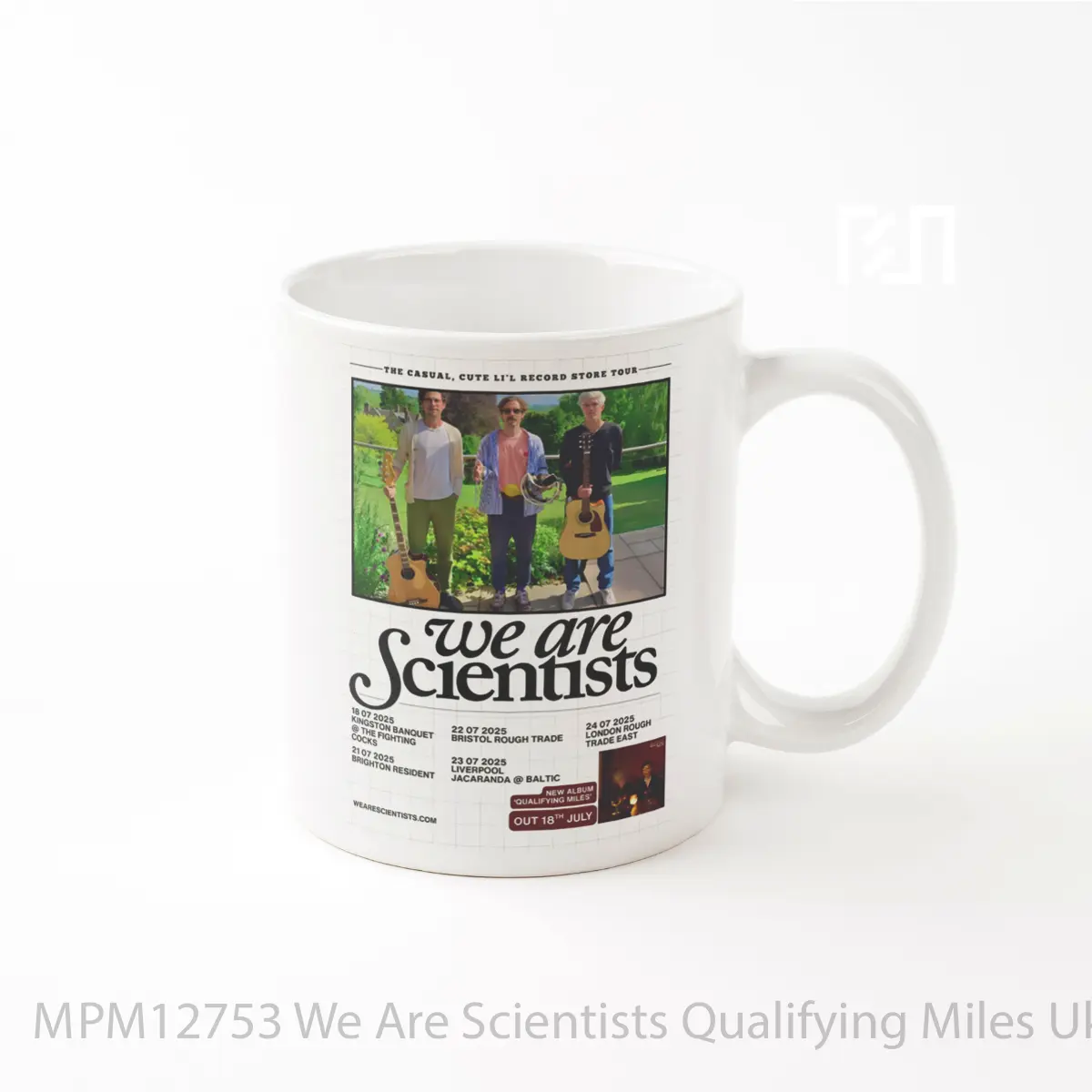 Mug We Are Scientists Qualifying Miles Uk Tour 2025 MPM12753