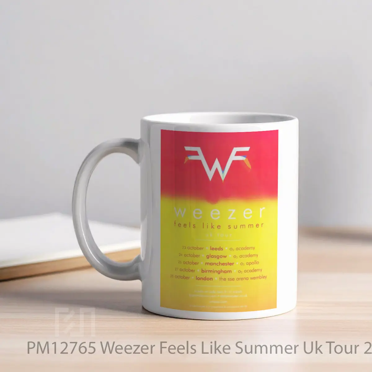 Mug Weezer Feels Like Summer Uk Tour 2017 MPM12765 - All-side / Desain