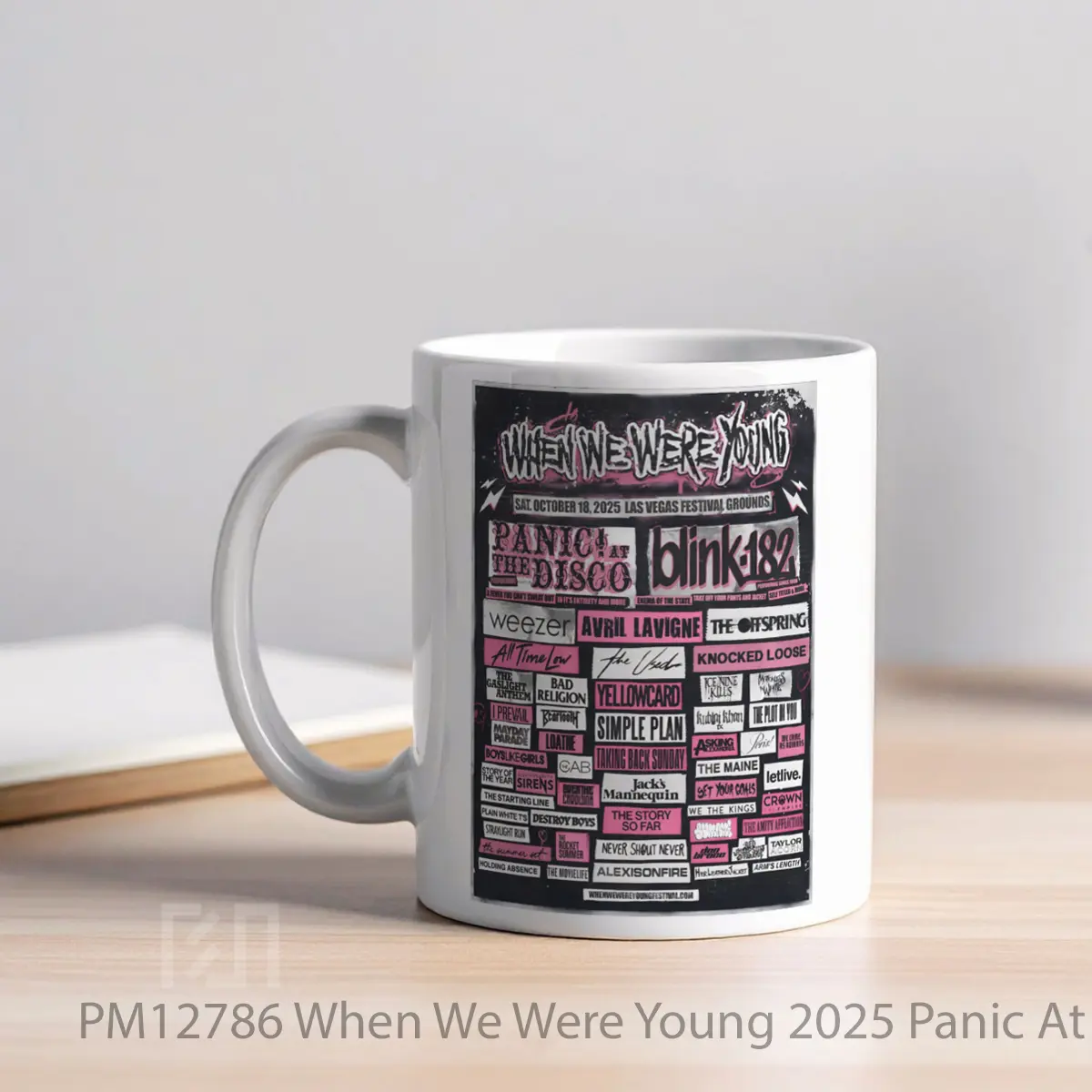 Mug When We Were Young 2025 Panic At The Disco MPM12786 - All-side / Desain