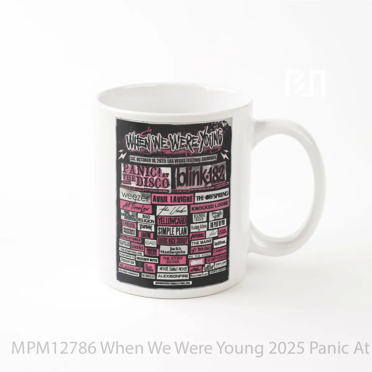 Mug When We Were Young 2025 Panic At The Disco MPM12786
