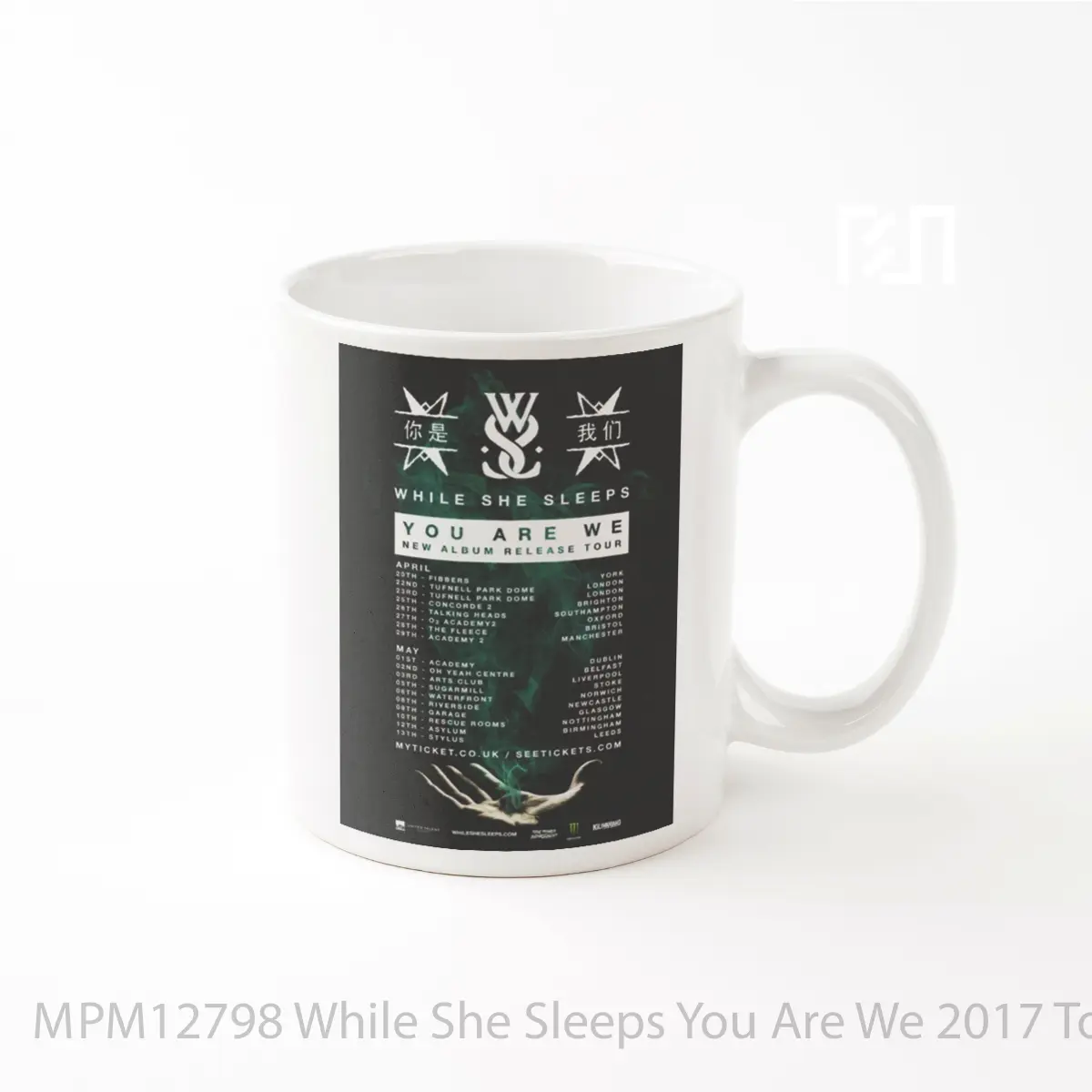Mug While She Sleeps You Are We 2017 Tour MPM12798