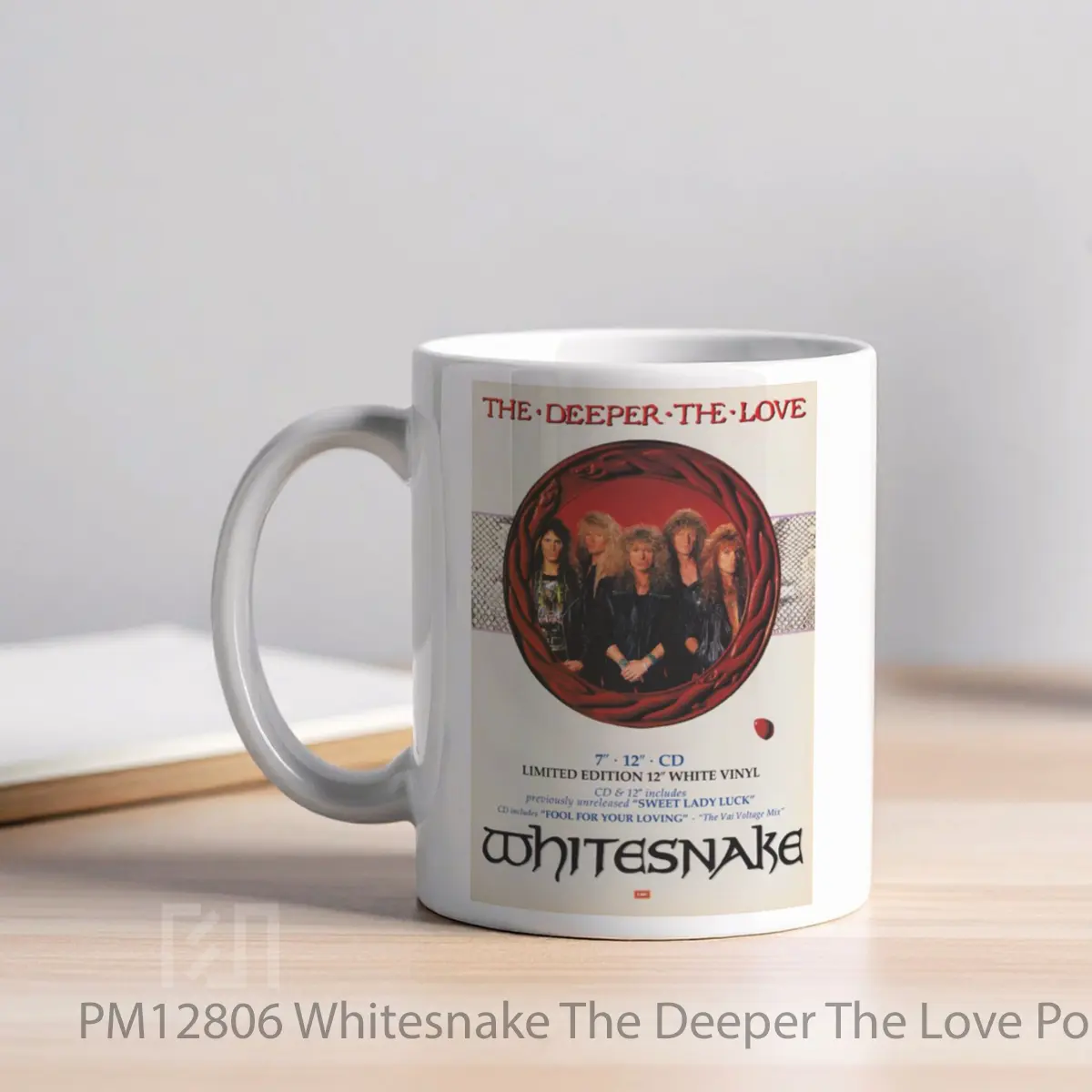 Mug Whitesnake The Deeper The Love MPM12806 - All-side / Desain
