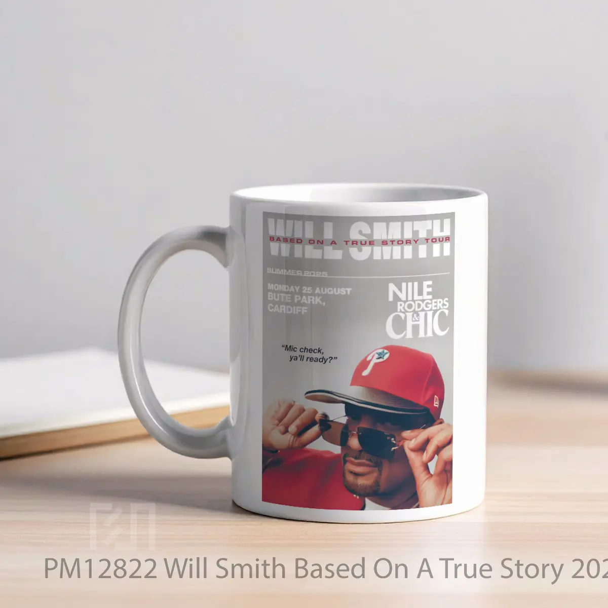 Mug Will Smith Based On A True Story 2025 Summer Uk To MPM12822 - All-side / Desain