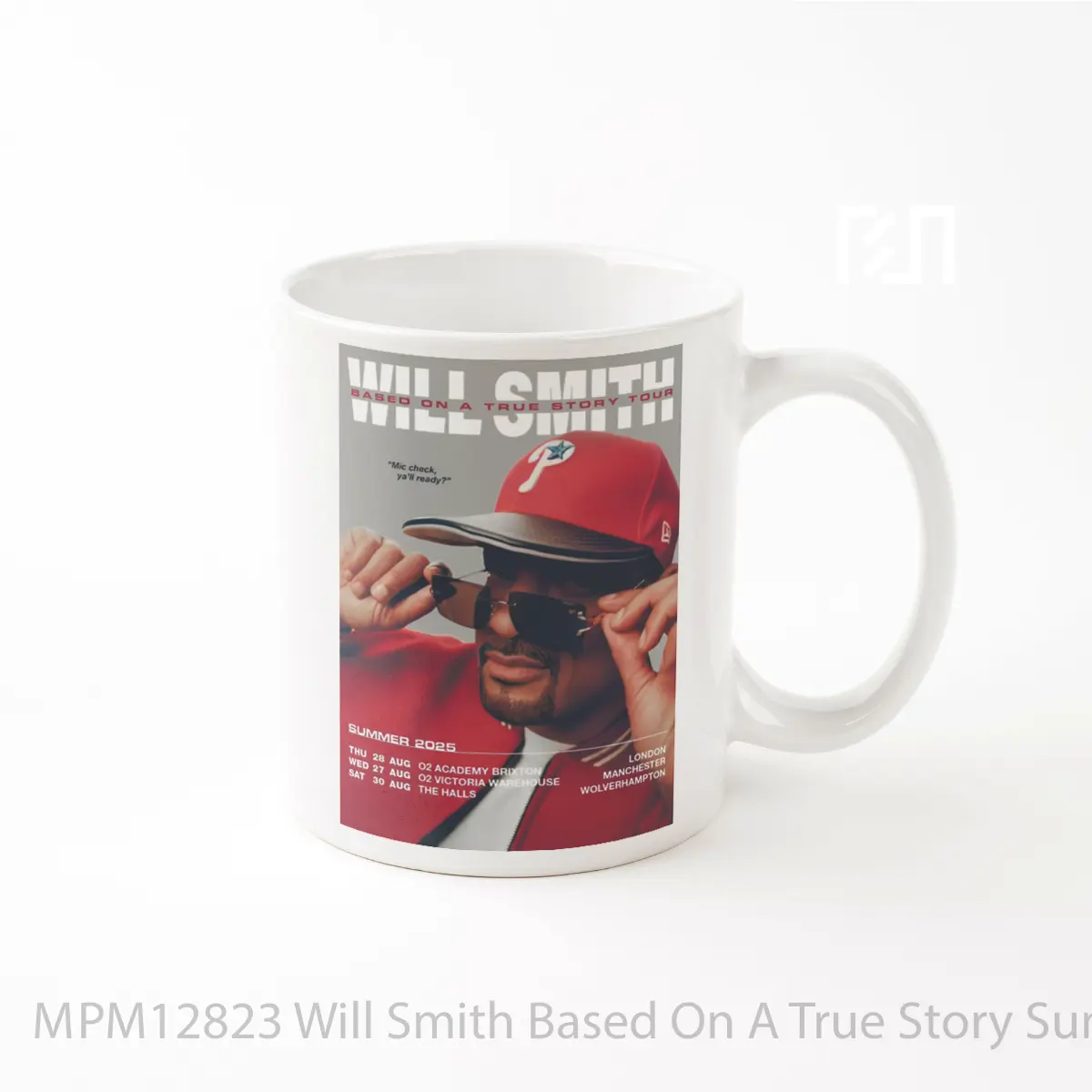 Mug Will Smith Based On A True Story Summer Uk Tour 2025 MPM12823