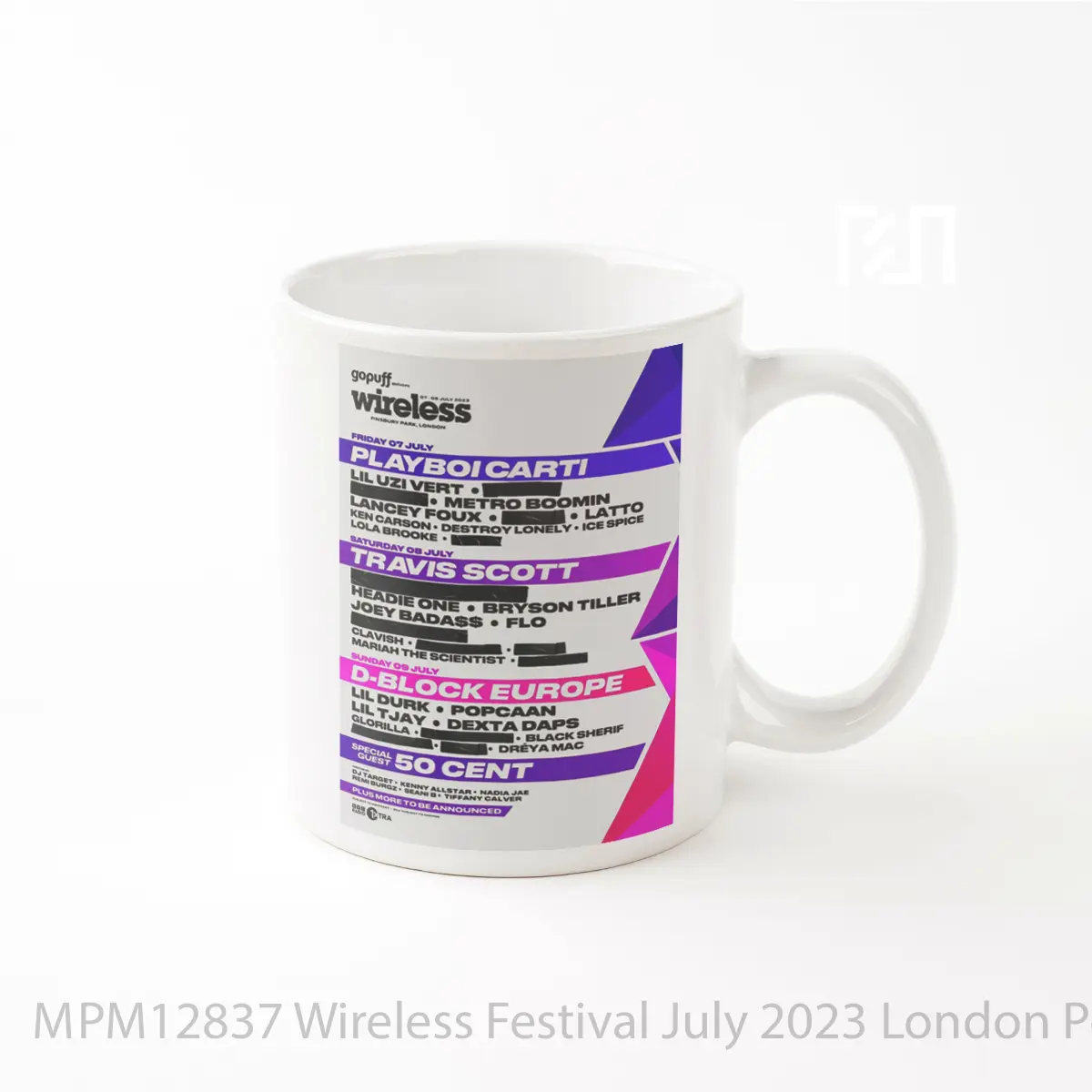 Mug Wireless Festival July 2023 London MPM12837