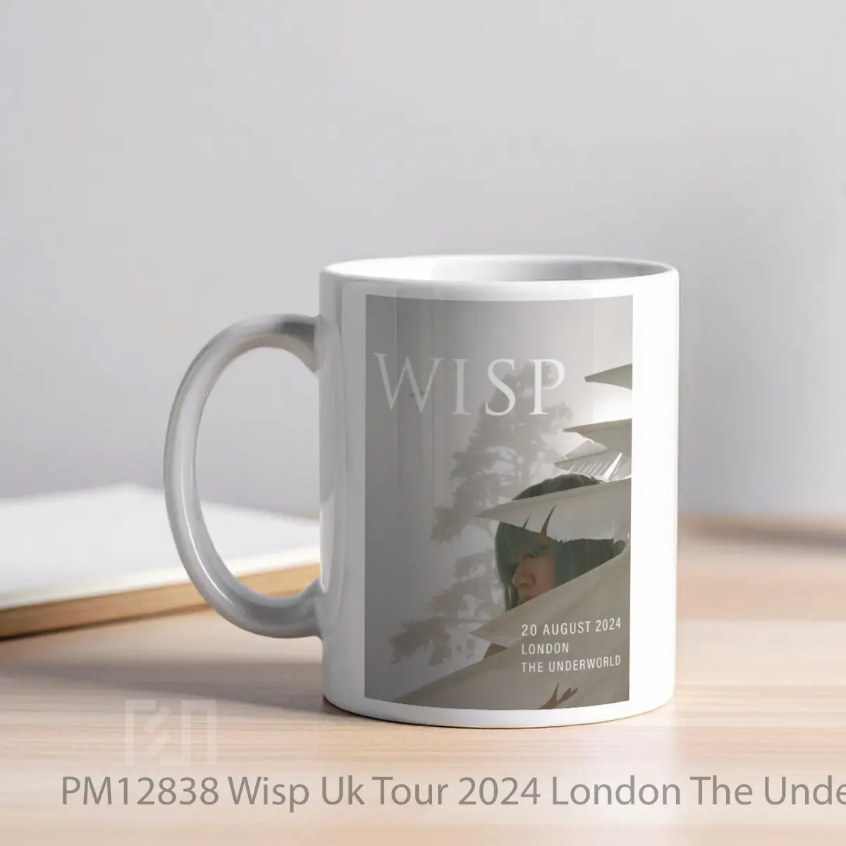Mug Wisp Uk Tour 2024 London The Underworld MPM12838 - All-side / Desain