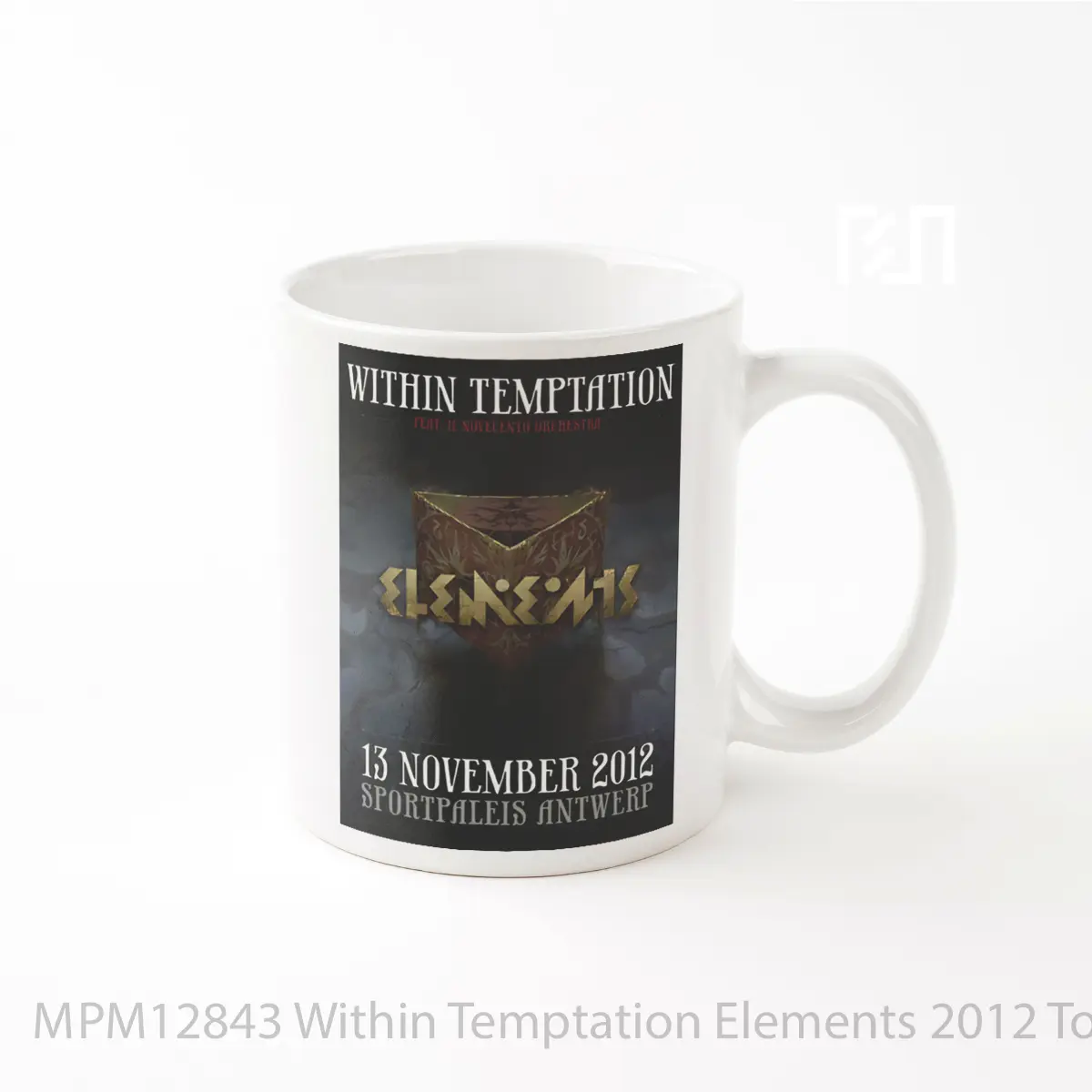Mug Within Temptation Elements 2012 Tour Antwerp Sportpaleis MPM12843