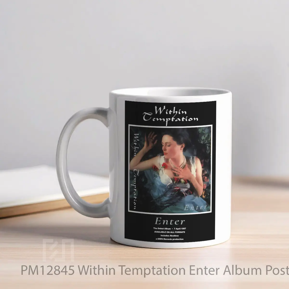 Mug Within Temptation Enter Album MPM12845 - All-side / Desain