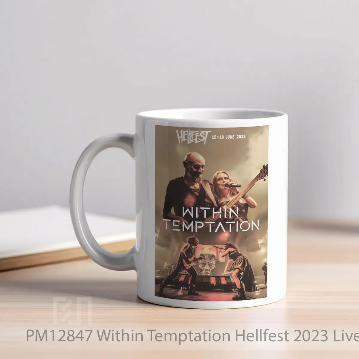 Mug Within Temptation Hellfest 2023 Live MPM12847 - All-side / Desain