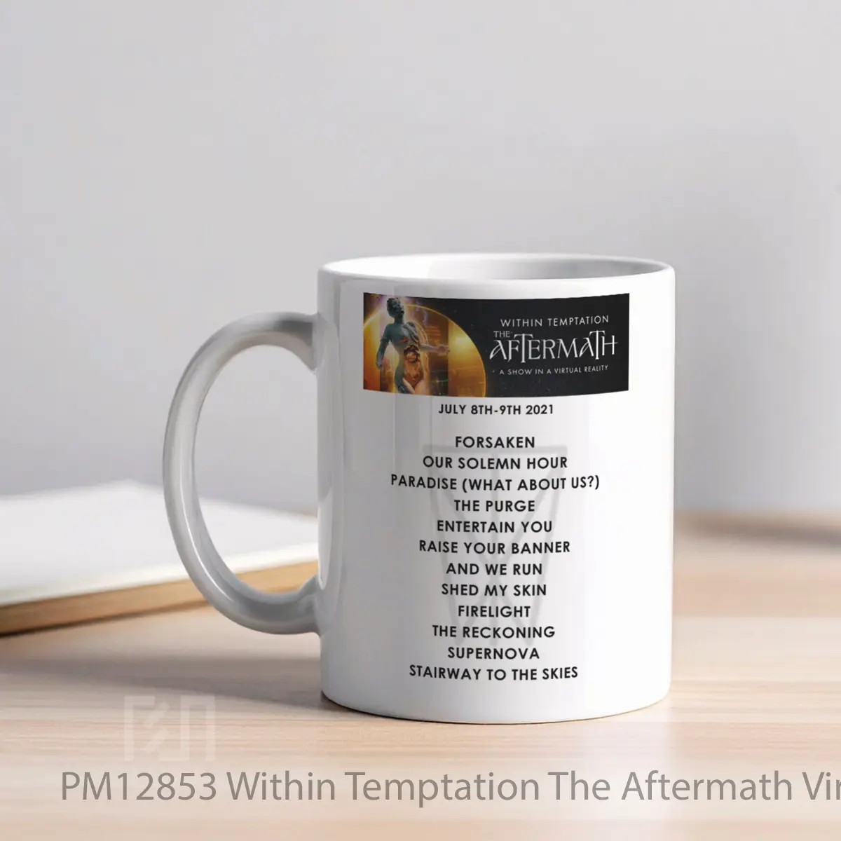 Mug Within Temptation The Aftermath Virtual Show 2021 MPM12853 - All-side / Desain
