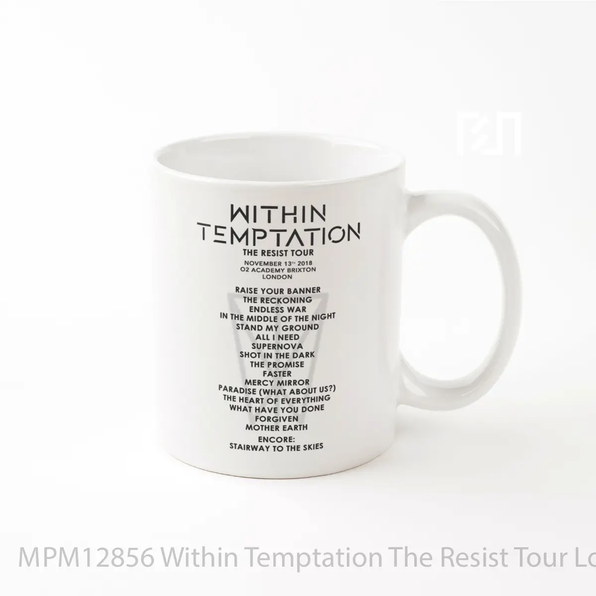 Mug Within Temptation The Resist Tour London Brixton Academy MPM12856