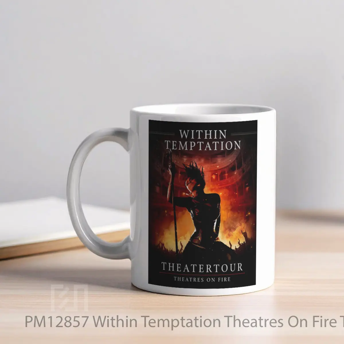 Mug Within Temptation Theatres On Fire Tour 2015 MPM12857 - All-side / Desain