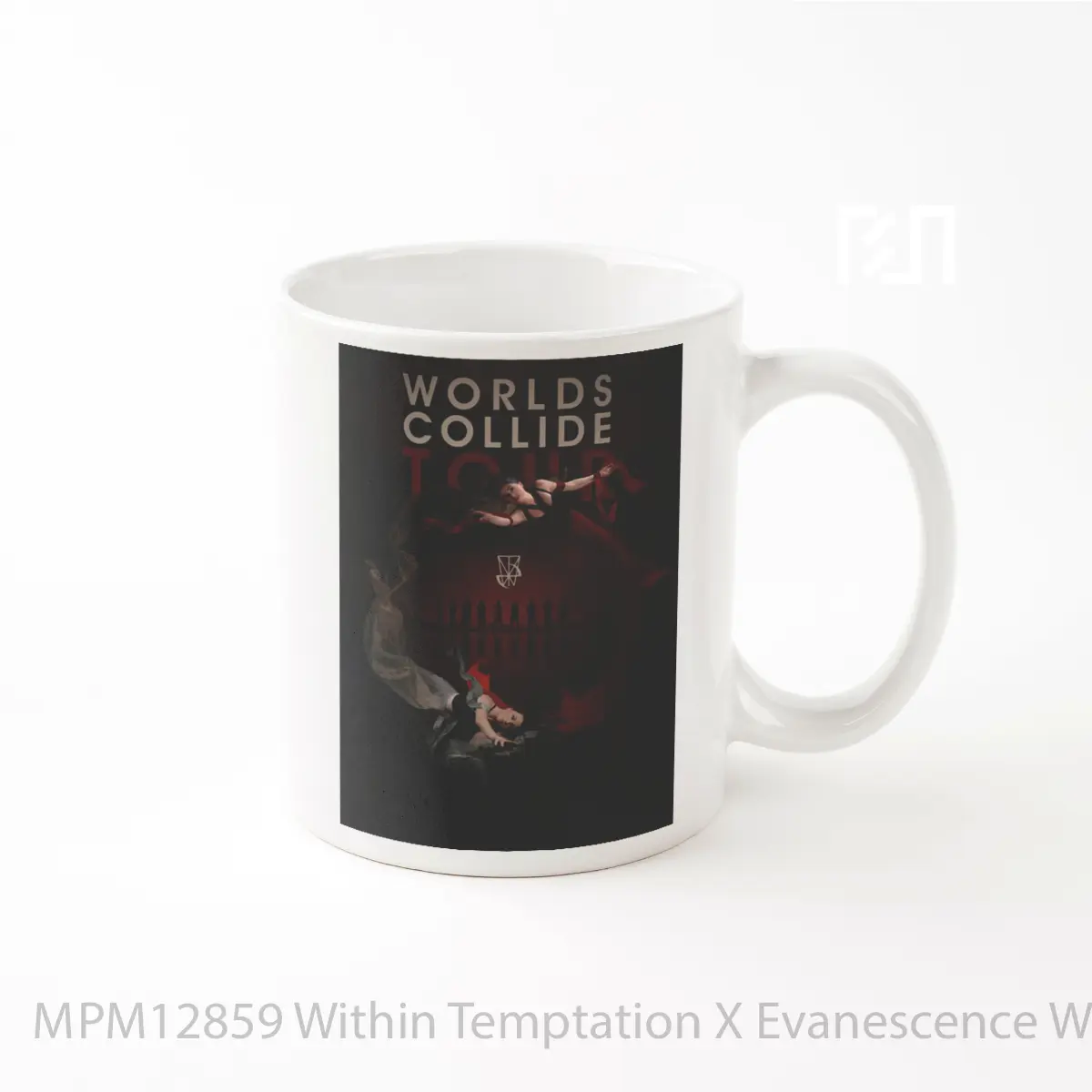 Mug Within Temptation X Evanescence Worlds Collide Tour 2025 MPM12859
