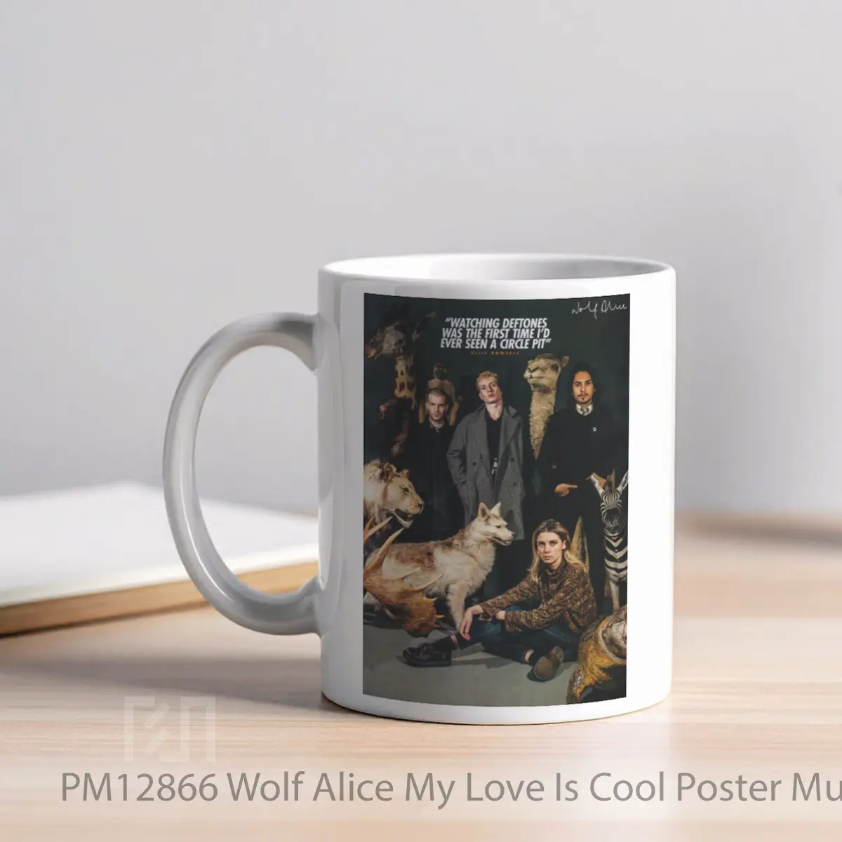 Mug Wolf Alice My Love Is Cool MPM12866 - All-side / Desain