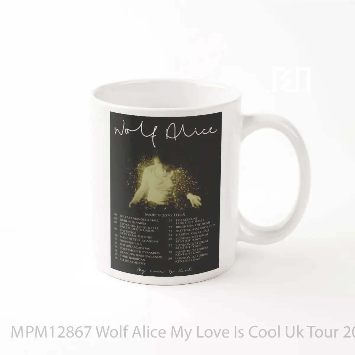 Mug Wolf Alice My Love Is Cool Uk Tour 2016 MPM12867