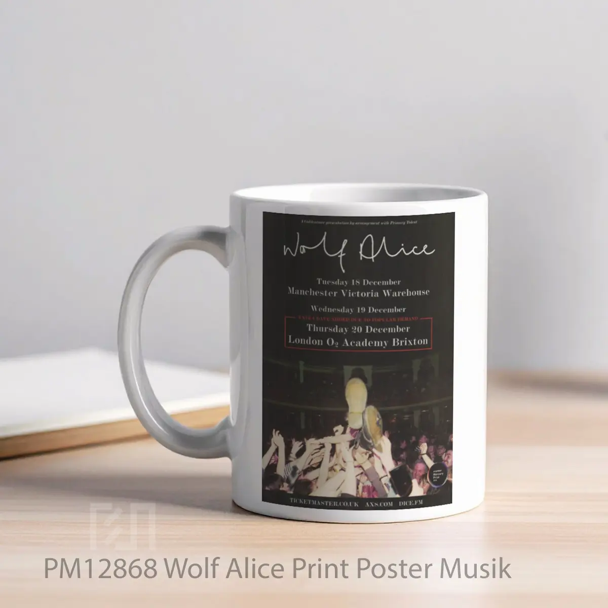Mug Wolf Alice Print MPM12868 - All-side / Desain