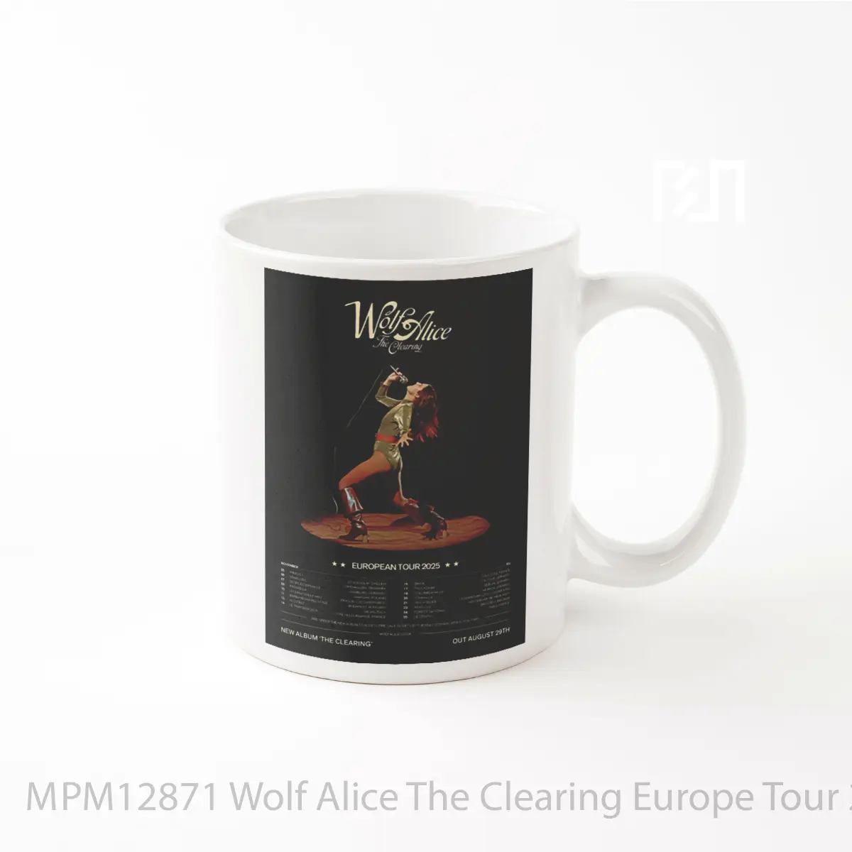 Mug Wolf Alice The Clearing Europe Tour 2025 MPM12871