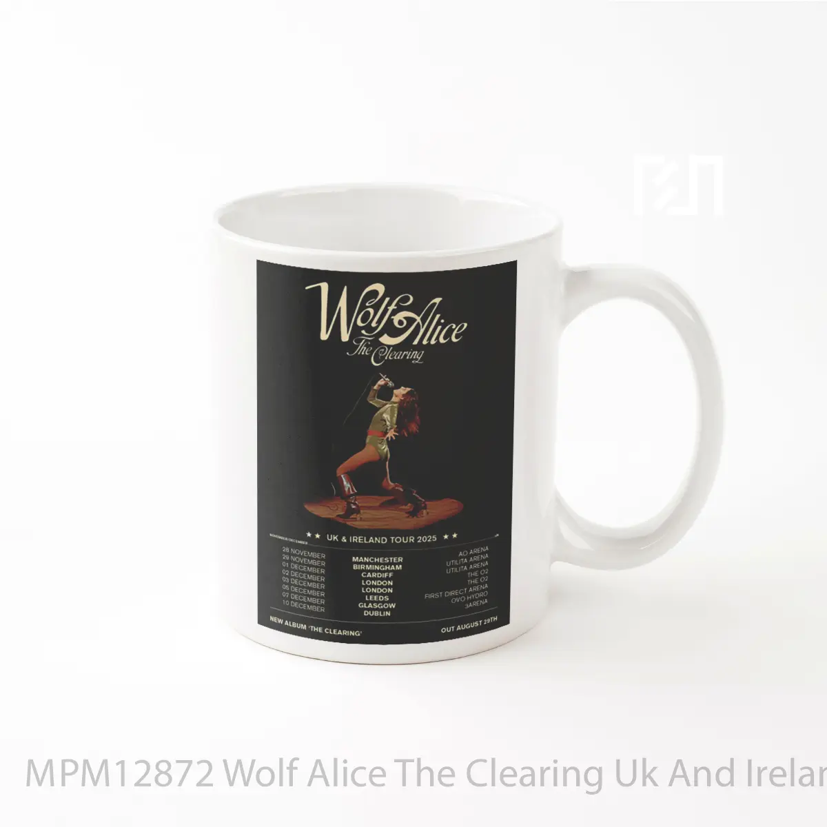 Mug Wolf Alice The Clearing Uk And Ireland Tour 2025 MPM12872