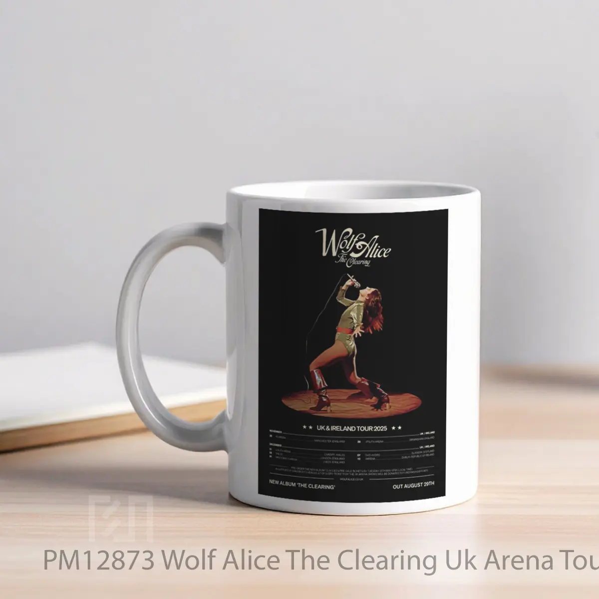 Mug Wolf Alice The Clearing Uk Arena Tour 2025 MPM12873 - All-side / Desain