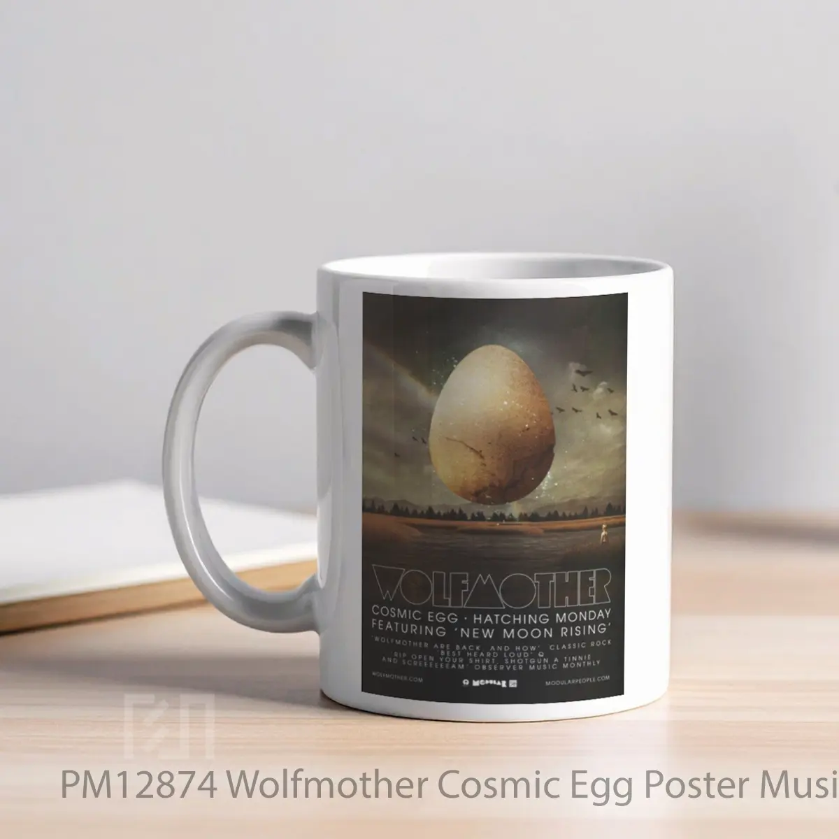 Mug Wolfmother Cosmic Egg MPM12874 - All-side / Desain