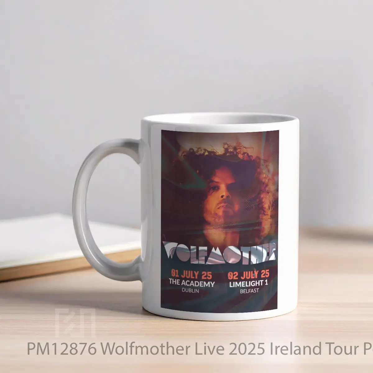 Mug Wolfmother Live 2025 Ireland Tour MPM12876 - All-side / Desain
