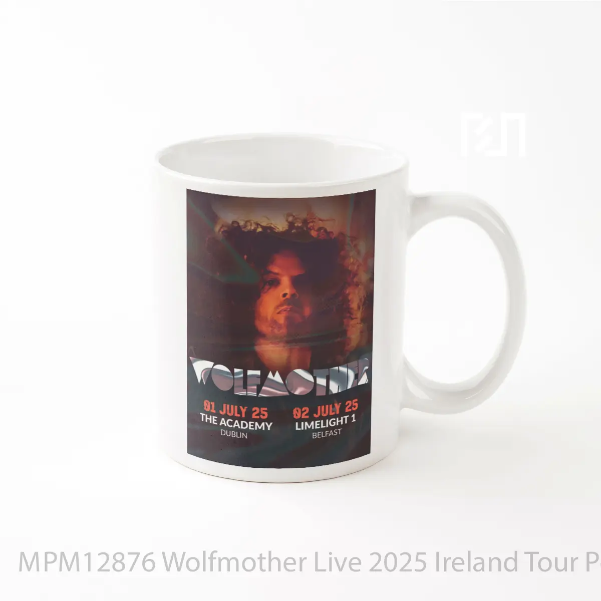 Mug Wolfmother Live 2025 Ireland Tour MPM12876