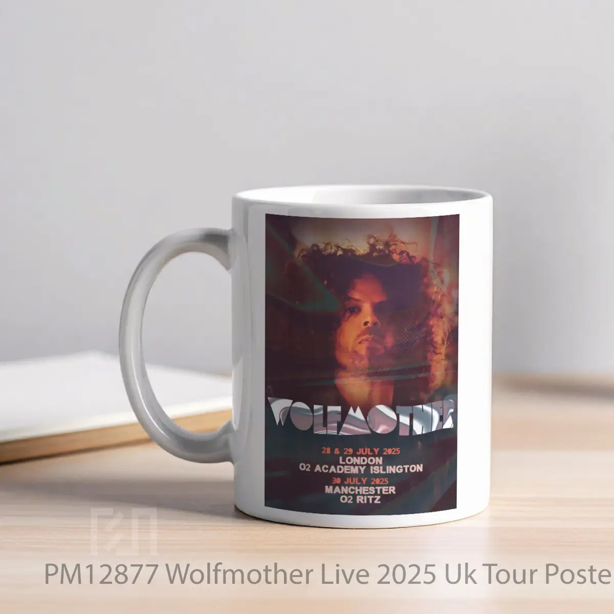 Mug Wolfmother Live 2025 Uk Tour MPM12877 - All-side / Desain
