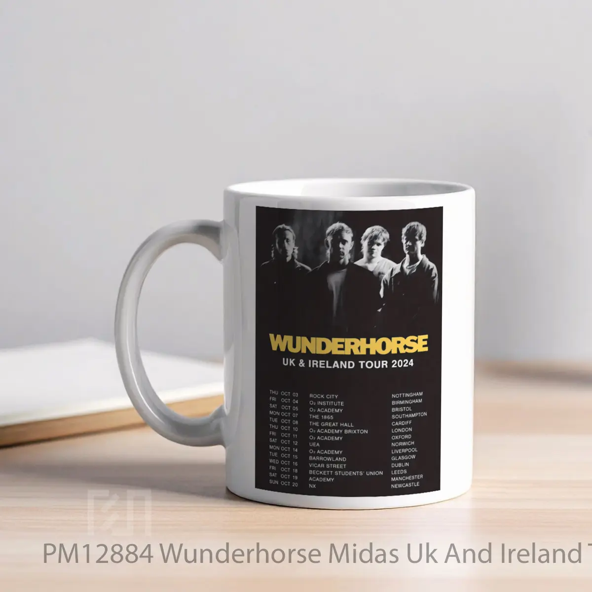 Mug Wunderhorse Midas Uk And Ireland Tour 2024 MPM12884 - All-side / Desain