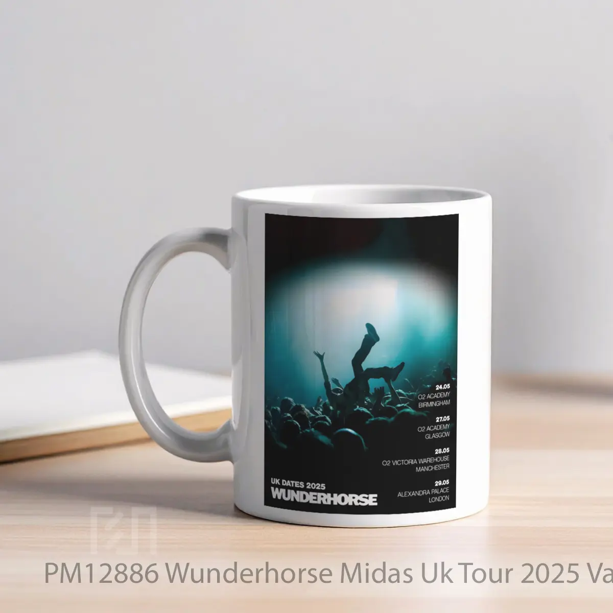 Mug Wunderhorse Midas Uk Tour 2025 Variant MPM12886 - All-side / Desain