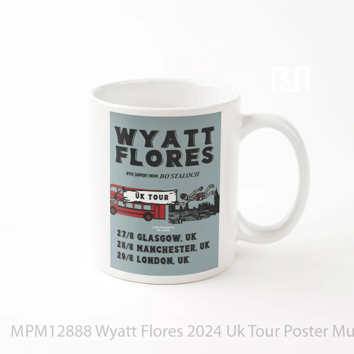 Mug Wyatt Flores 2024 Uk Tour MPM12888