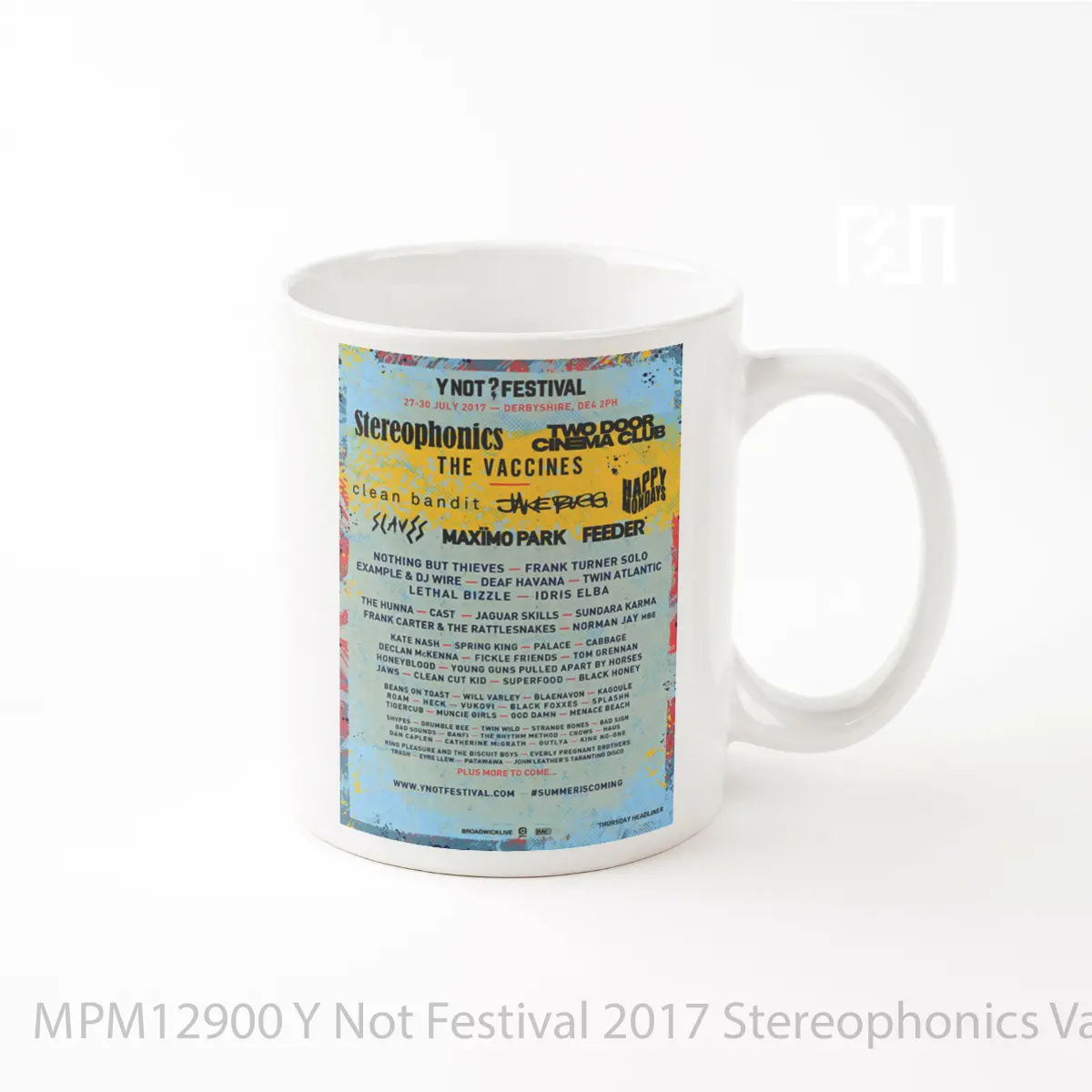 Mug Y Not Festival 2017 Stereophonics Vaccines Two Door Cinema Club MPM12900