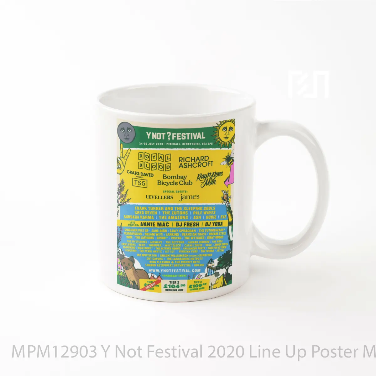 Mug Y Not Festival 2020 Line Up MPM12903