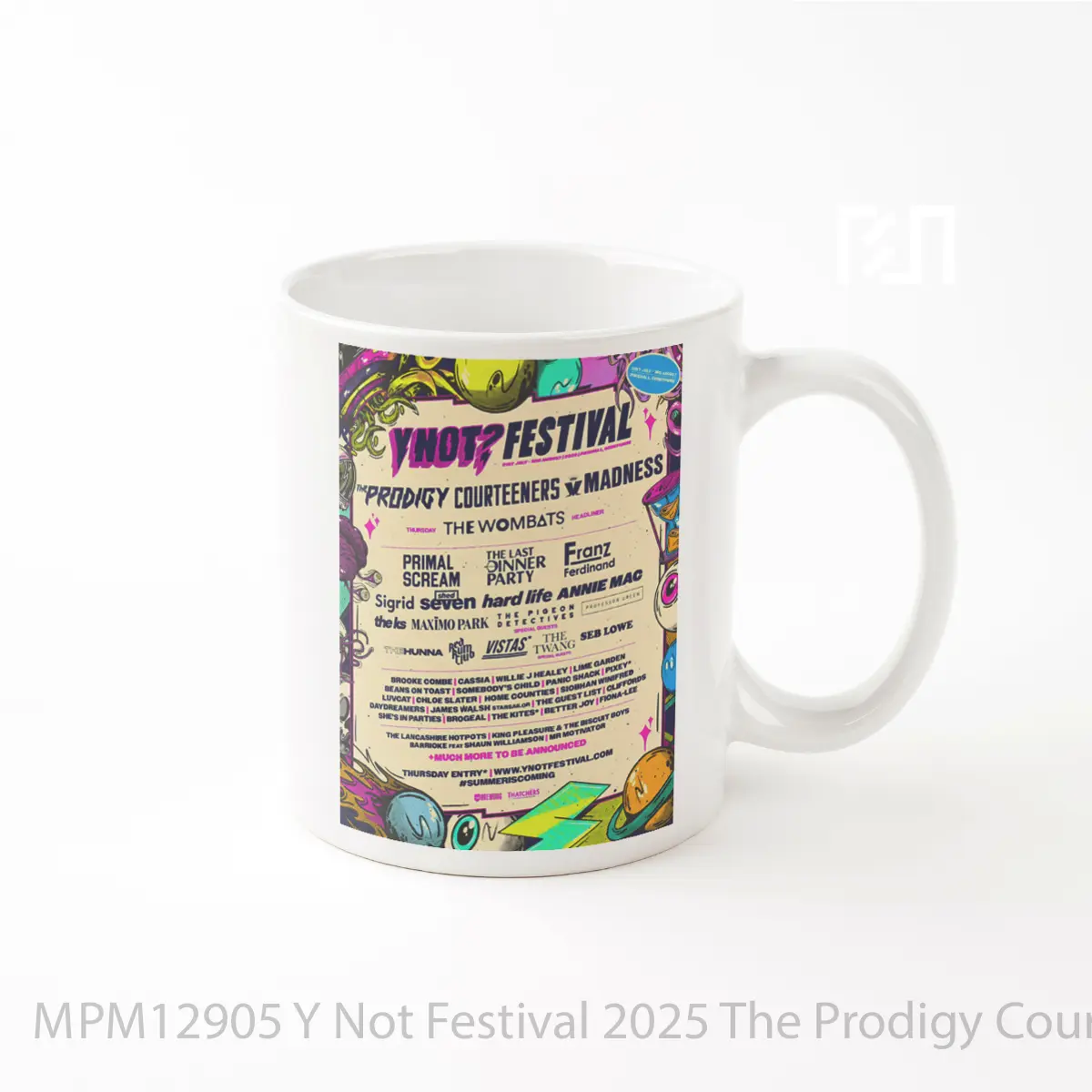 Mug Y Not Festival 2025 The Prodigy Courteeners Mcfly 1 MPM12905