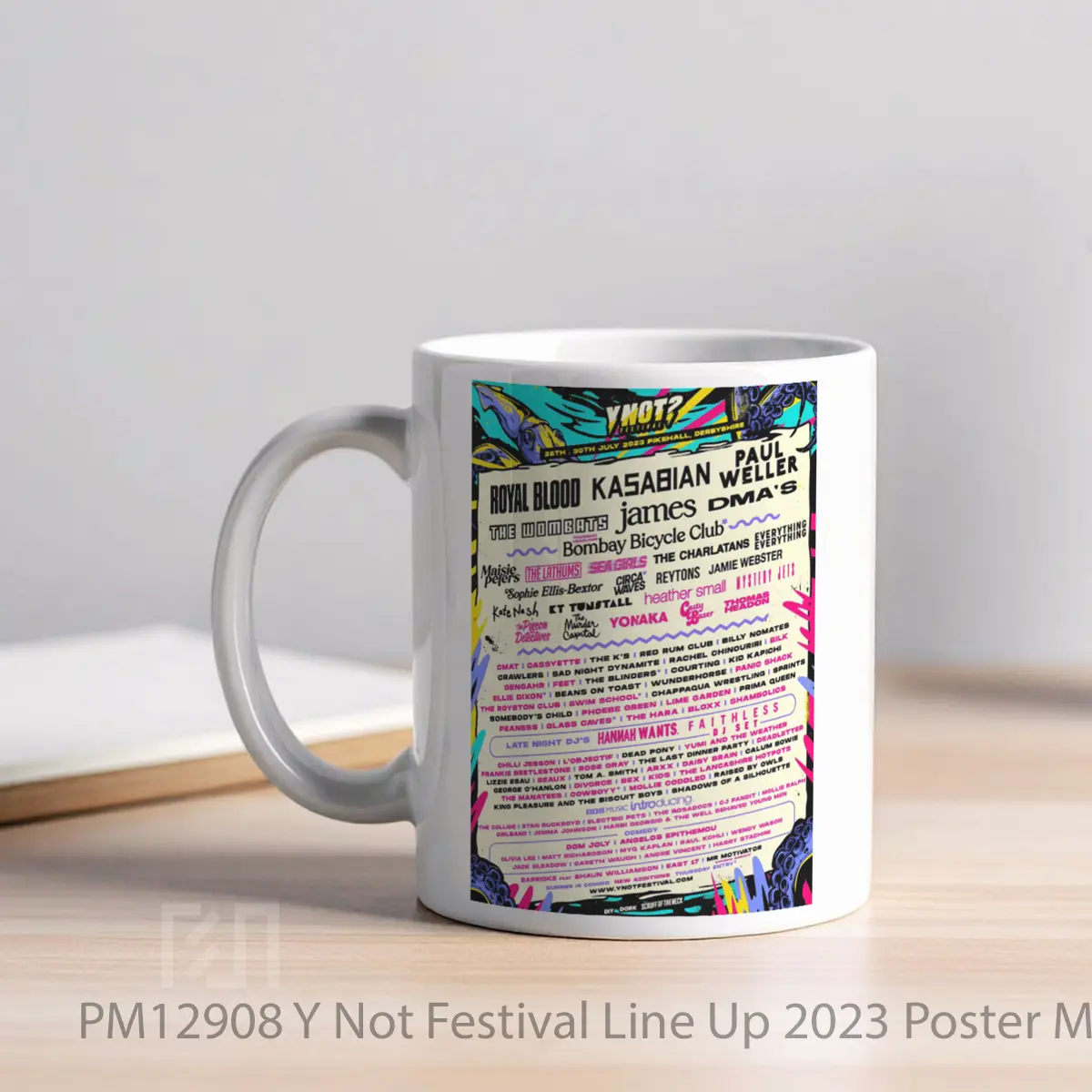 Mug Y Not Festival Line Up 2023 MPM12908 - All-side / Desain