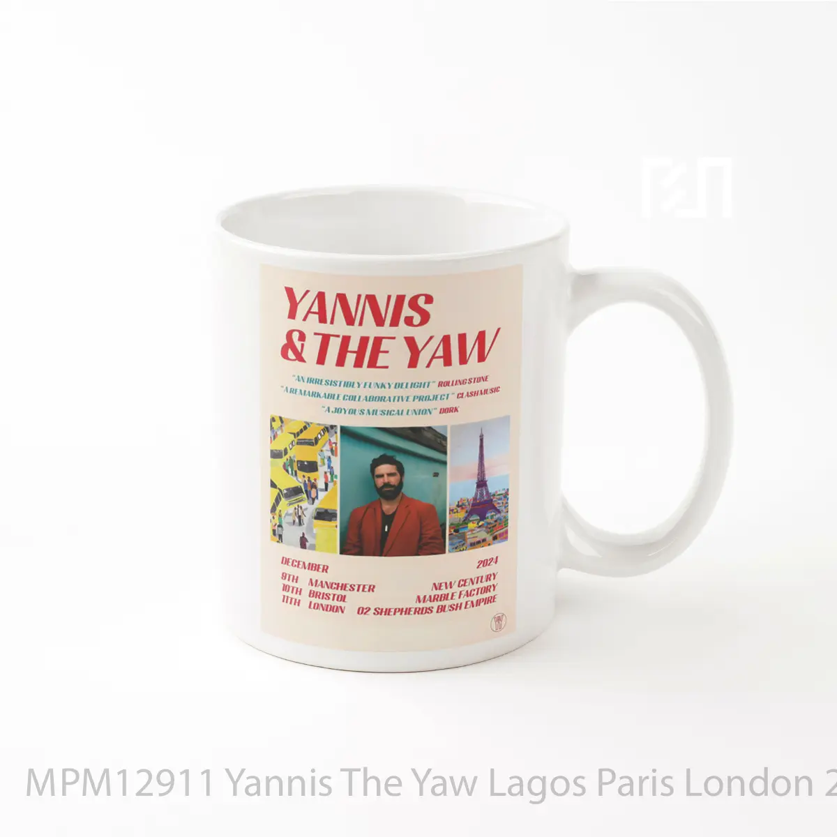 Mug Yannis The Yaw Lagos Paris London 2024 Uk Tour P MPM12911