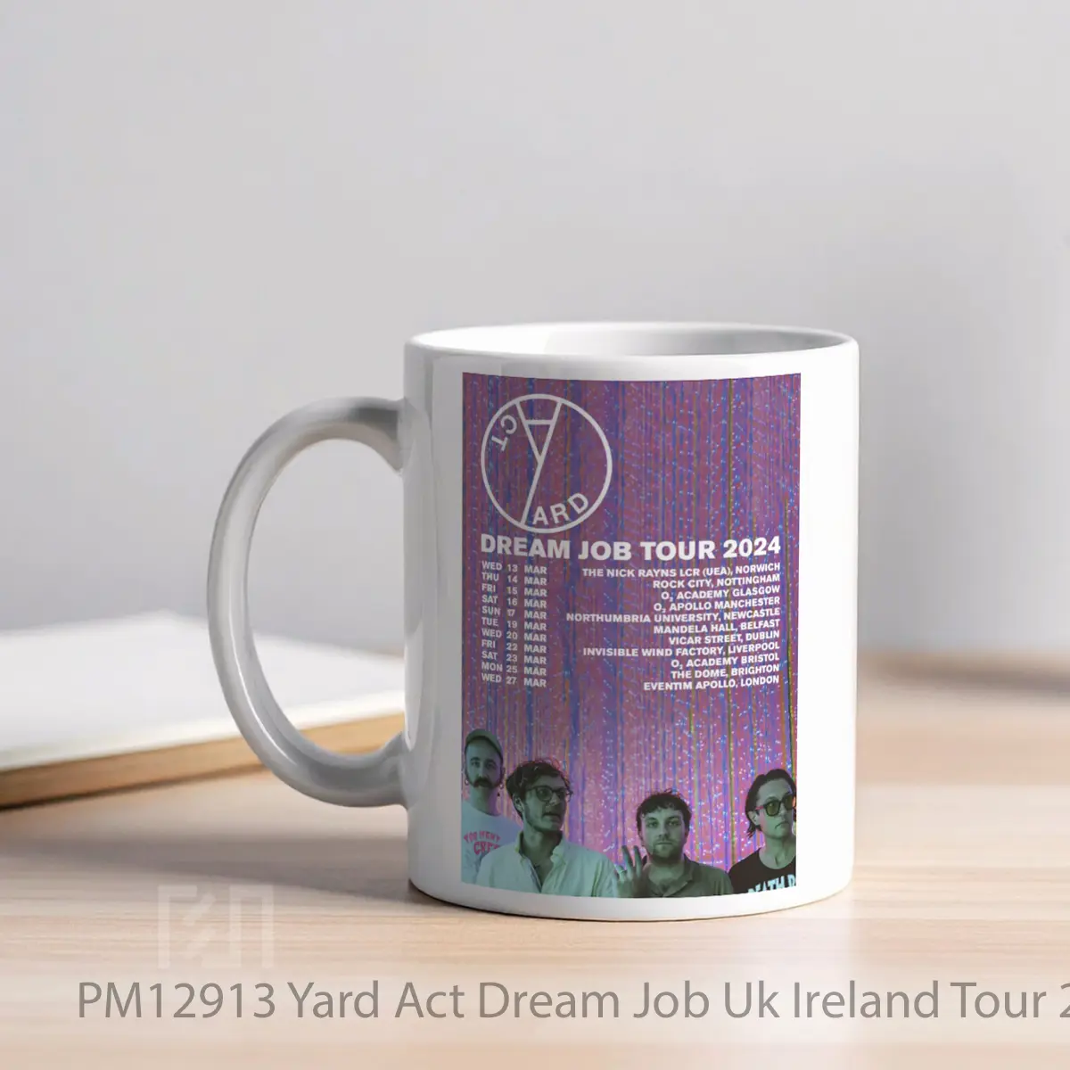 Mug Yard Act Dream Job Uk Ireland Tour 2024 MPM12913 - All-side / Desain