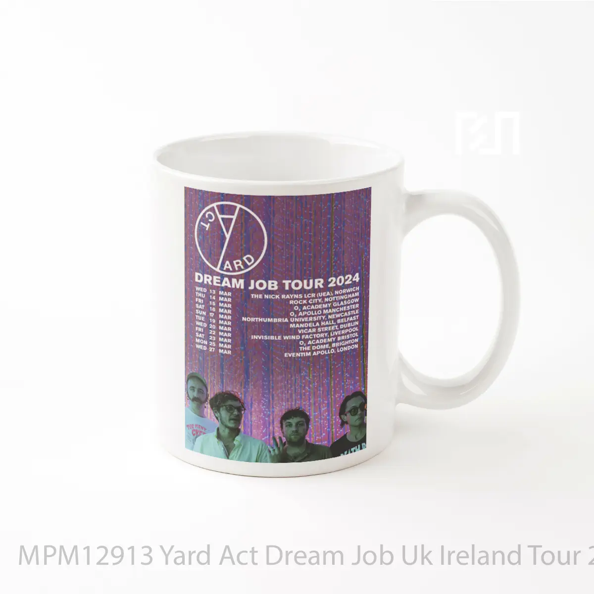 Mug Yard Act Dream Job Uk Ireland Tour 2024 MPM12913