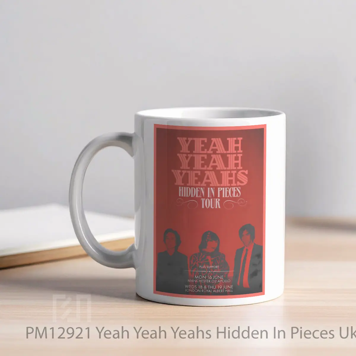 Mug Yeah Yeah Yeahs Hidden In Pieces Uk Tour 2025 London Manchester MPM12921 - All-side / Desain