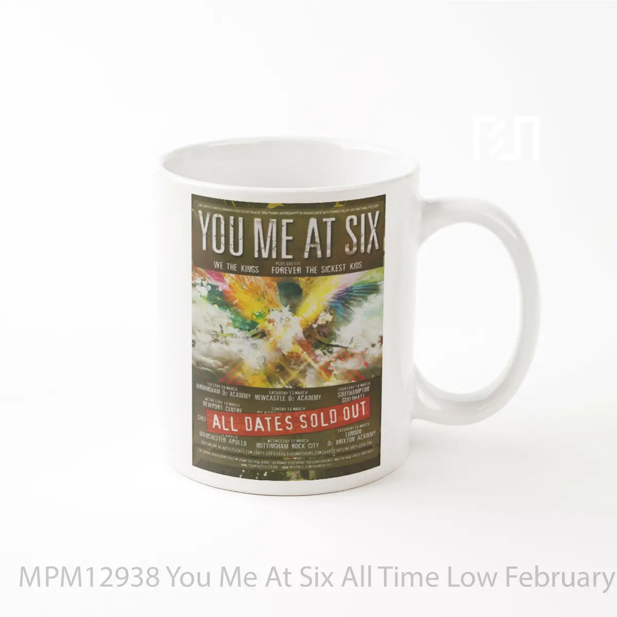 Mug You Me At Six All Time Low February 2015 Uk Tour MPM12938