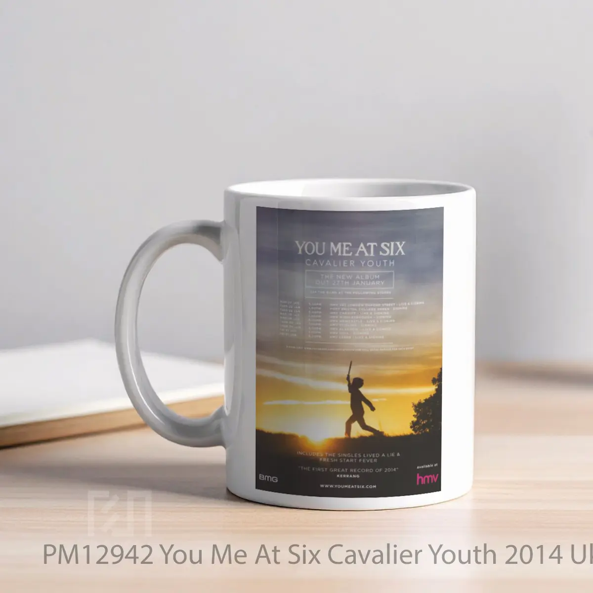 Mug You Me At Six Cavalier Youth 2014 Uk Tour MPM12942 - All-side / Desain
