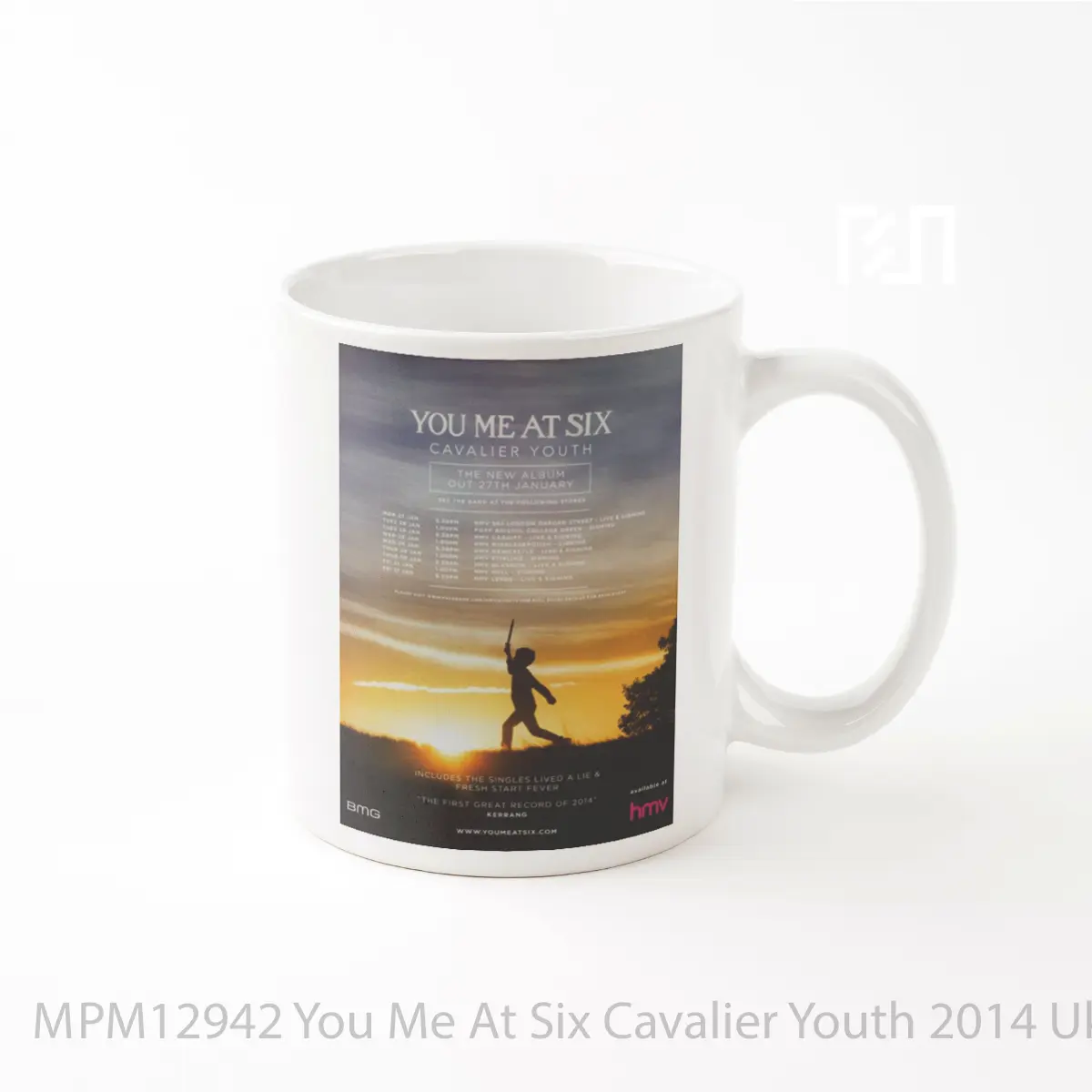 Mug You Me At Six Cavalier Youth 2014 Uk Tour MPM12942