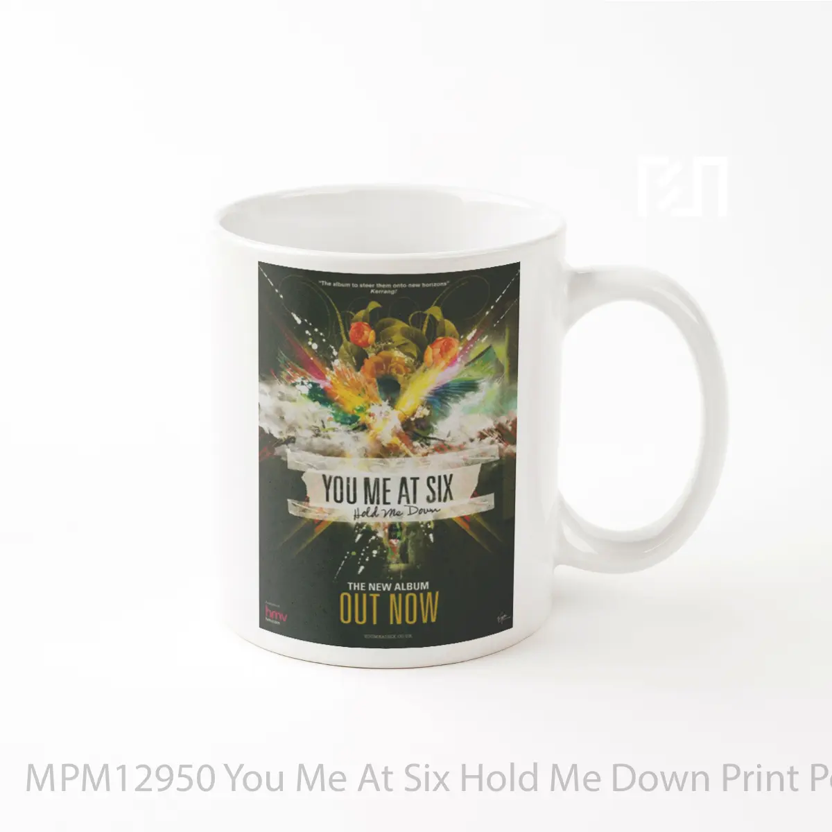 Mug You Me At Six Hold Me Down Print MPM12950