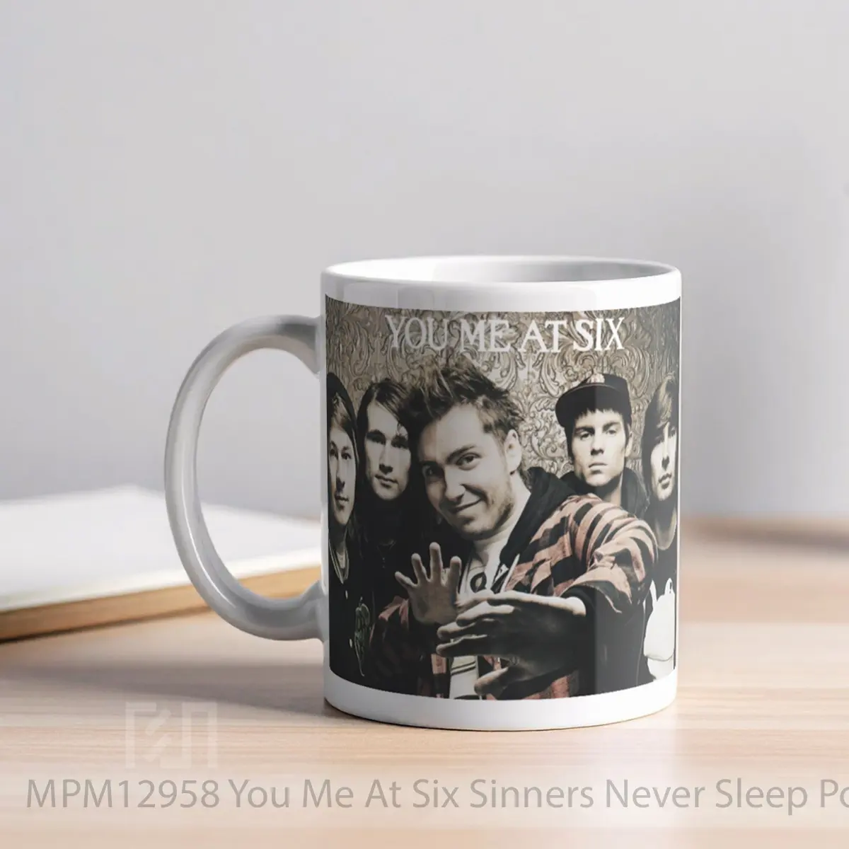 Mug You Me At Six Sinners Never Sleep MPM12958 - All-side / Desain