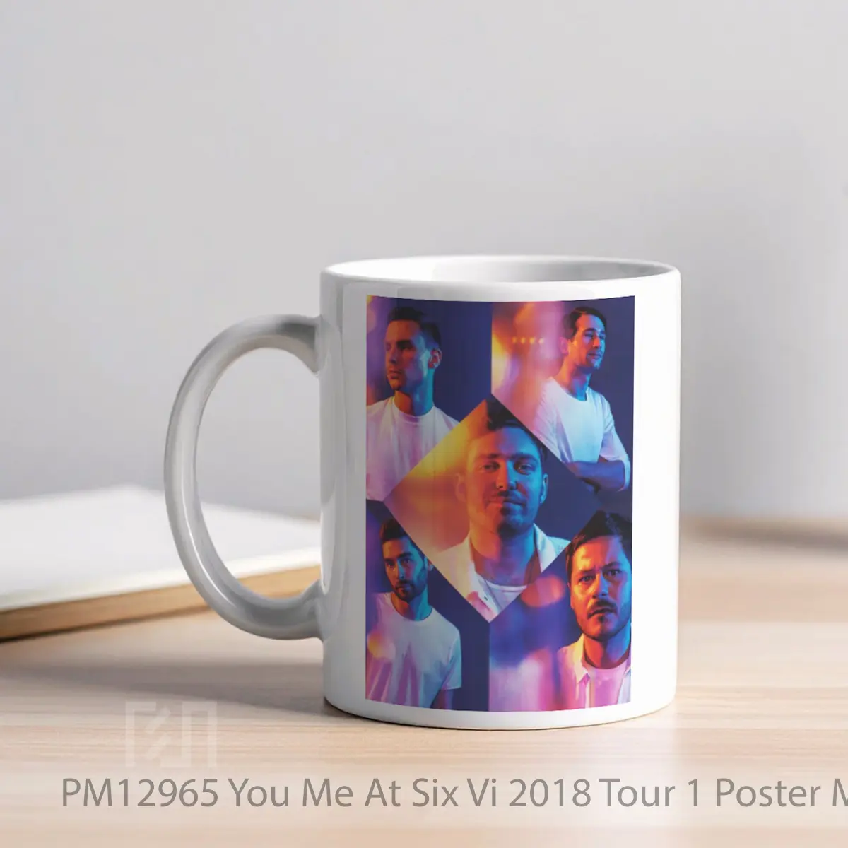 Mug You Me At Six Vi 2018 Tour 1 MPM12965 - All-side / Desain
