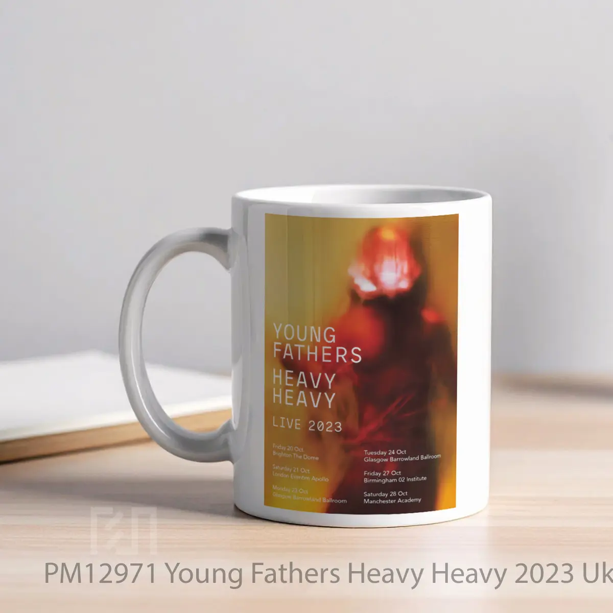 Mug Young Fathers Heavy Heavy 2023 Uk Tour MPM12971 - All-side / Desain