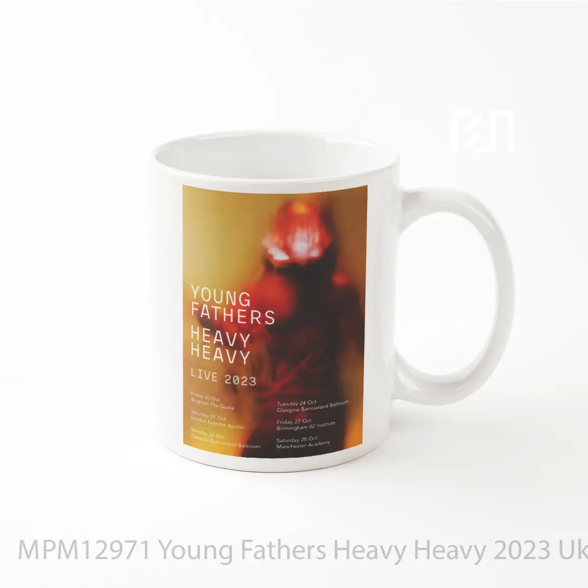 Mug Young Fathers Heavy Heavy 2023 Uk Tour MPM12971