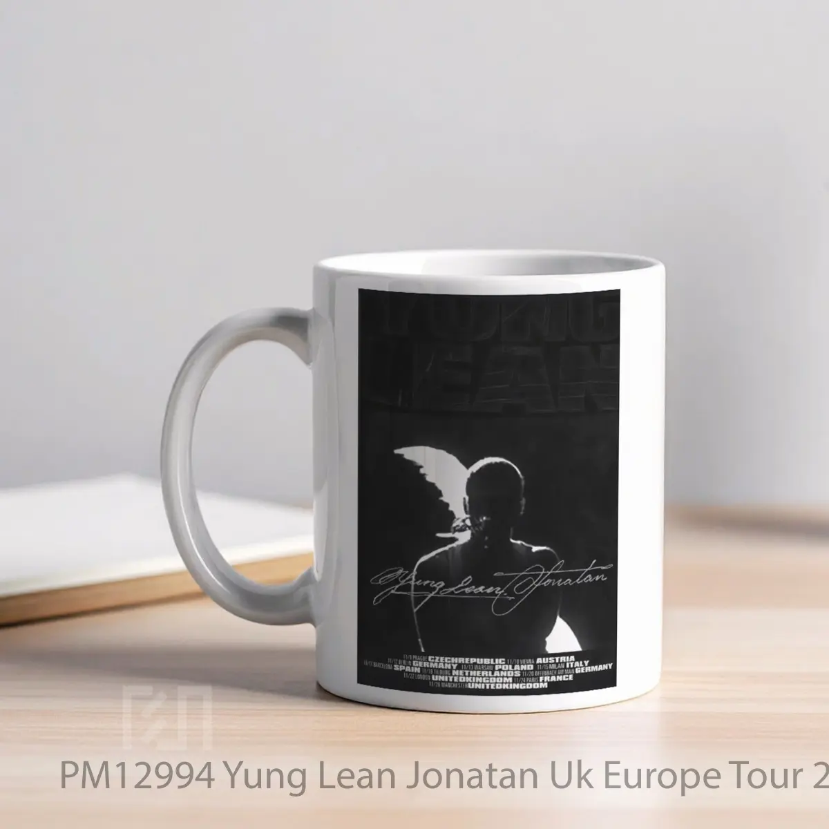 Mug Yung Lean Jonatan Uk Europe Tour 2025 MPM12994 - All-side / Desain