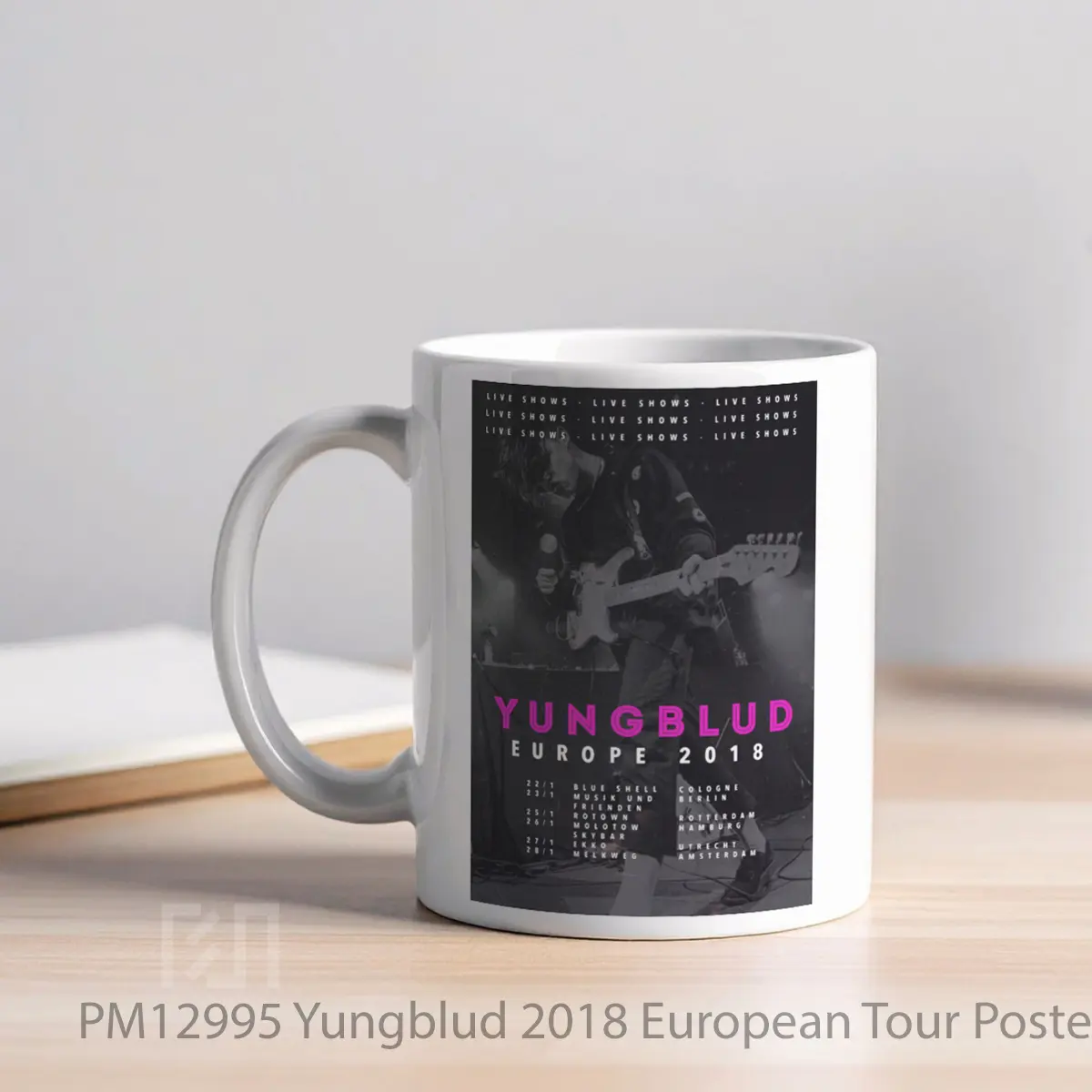 Mug Yungblud 2018 European Tour MPM12995 - All-side / Desain